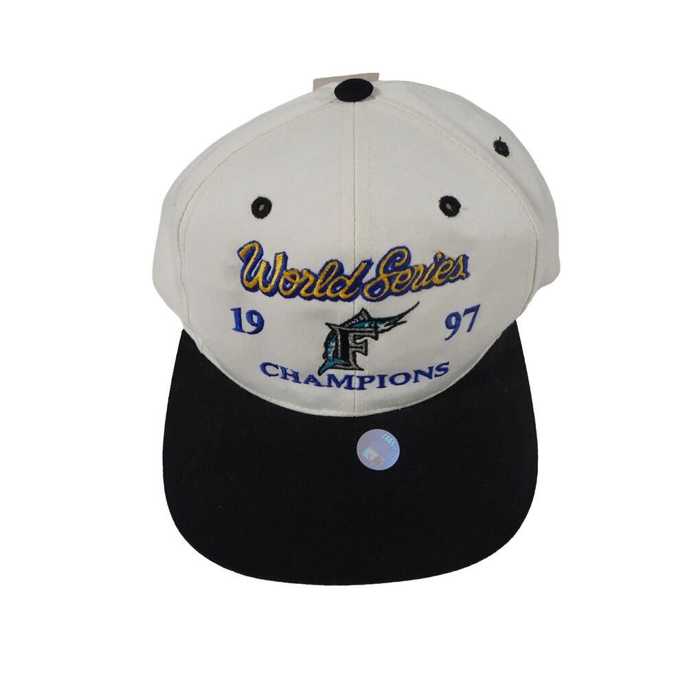 Florida Marlins Vintage World Series Champions 1997 Snapback Cap Hat NWT